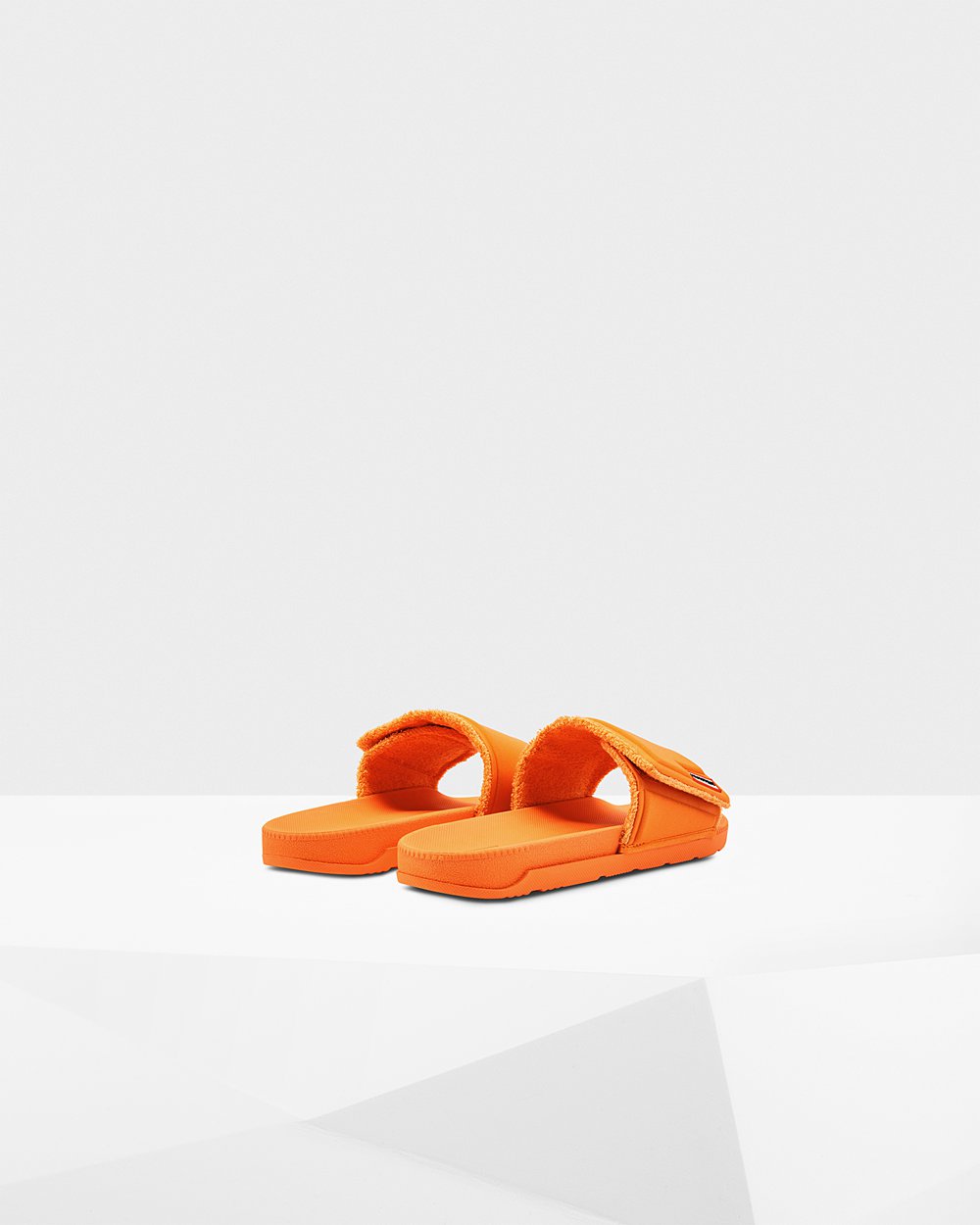 Mens Slides - Hunter Original Adjustable (65OBNAXCH) - Orange